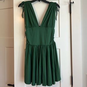 Green Mini Dress